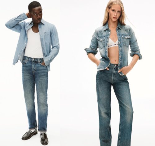 Tommy Hilfiger îi aduce împreună pe Damson Idris și Abby Champion pentru campania Denim Primăvara 2025