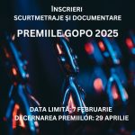 INSCRIERI PREMIILE GOPO 2025