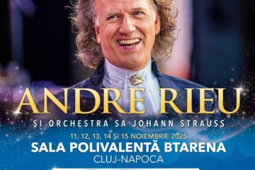 ANDRÉ RIEU scrie istorie la Cluj-Napoca: cu peste 30.000 de bilete vândute, celebrul artist anunță data celui de-al cincilea concert