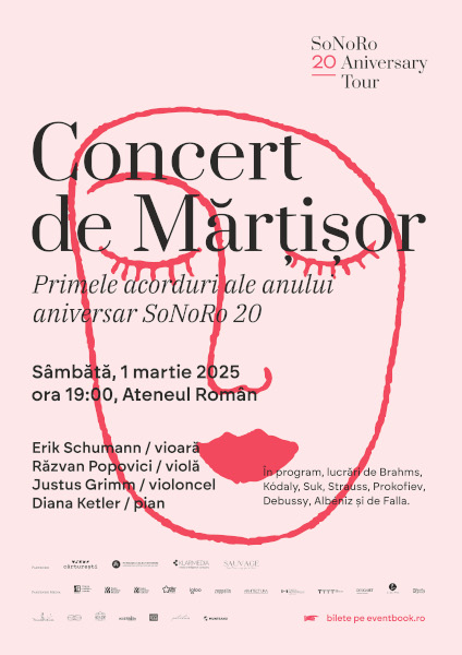 afis Concert Martisor 2025