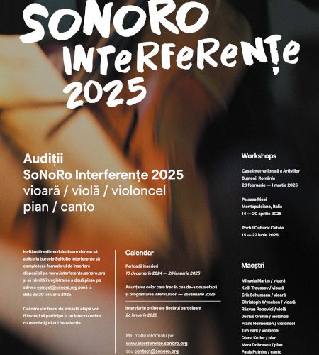 afis SoNoRo Interferențe 2025