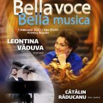 Leontina Văduva şi Cătălin Răducanu la Ateneul Român pe 3 februarie, cu Bella voce, bella musica