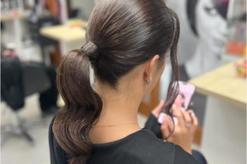 O nouă tendință pentru păr: coada de cal slick back