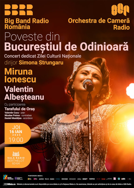 „Poveste din Bucureştiul de odinioară”: concert de muzică românească interbelică