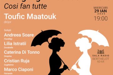 MOZART: Cosi fan tutte – operă în concert la Sala Radio